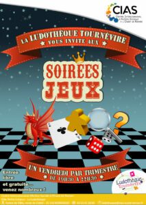 Soirée Jeux de la Ludothèque du CIAS à l'Ouest de Rennes