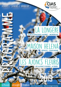 Programme Longère Janvier - Février 2019