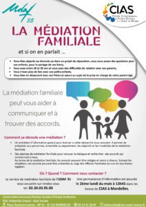 médiation familiale CIAS à l'Ouest de Rennes